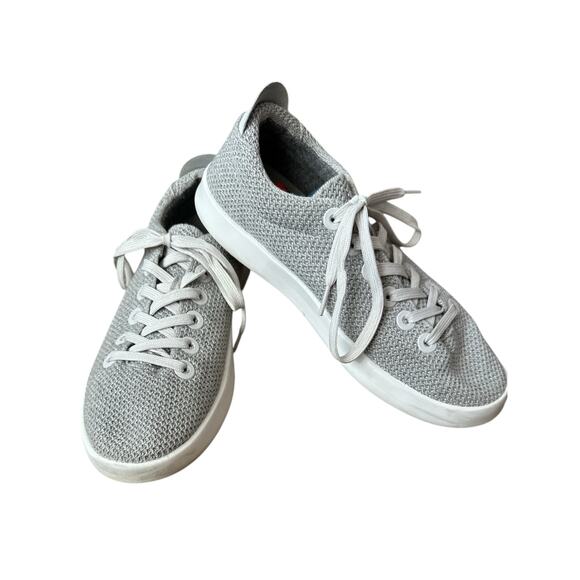Men’s Allbirds Tree Pipers Luna Grey White Lightweight Lace Up Sneaker Size 10 - Picture 1 of 7